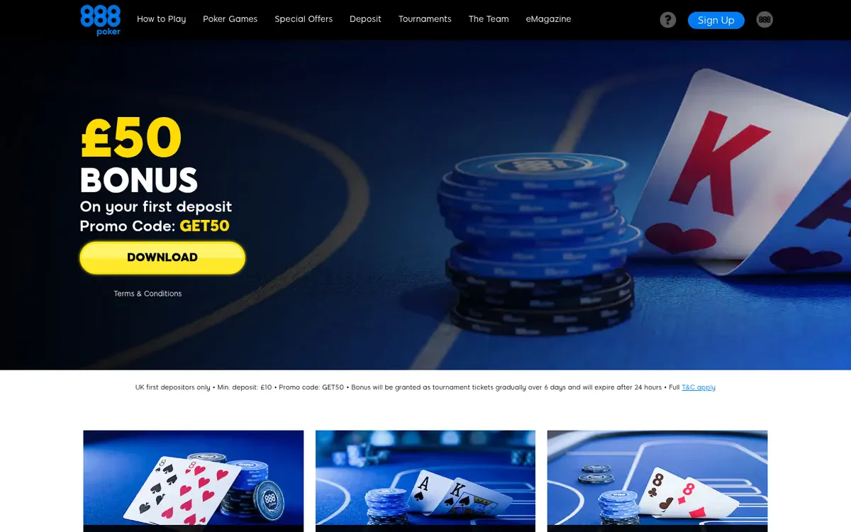 888poker homepage