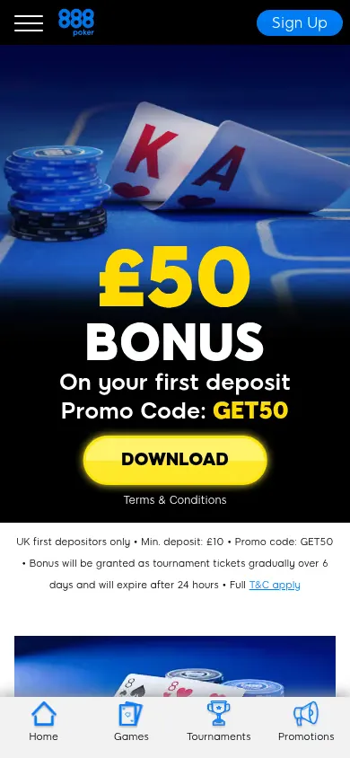 888poker mobile site