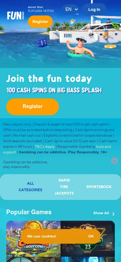 Fun Casino mobile site